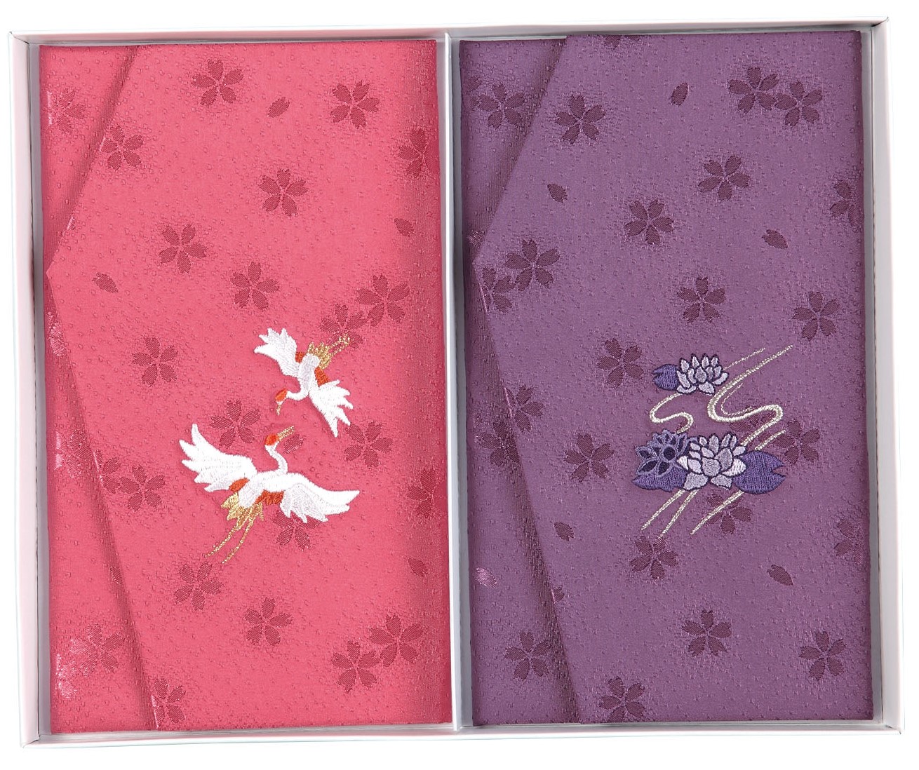 【772】エステル桜綸子金封ふくさセット